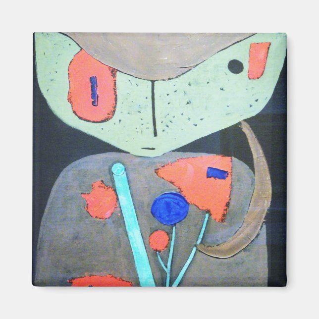 Figure of the Oriental Theater, Paul Klee Magnet (Front)