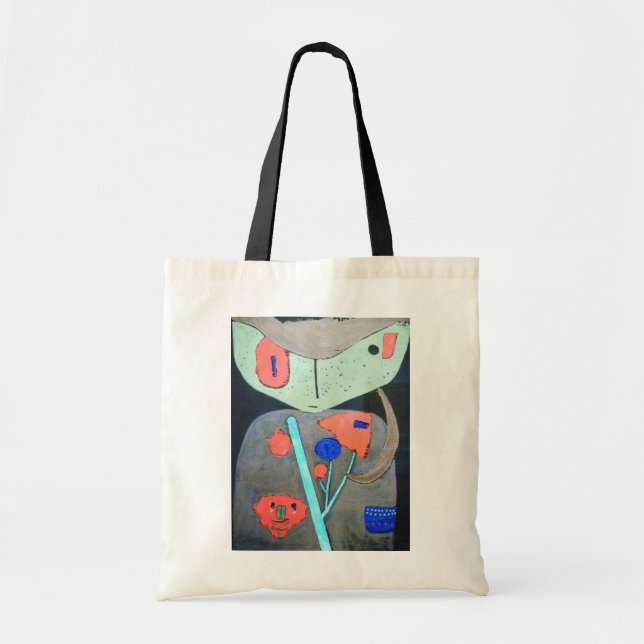 Figure of the Oriental Theater, Paul Klee Tote Bag (Front)