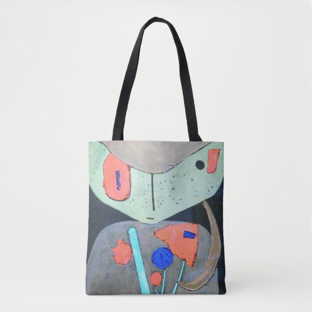 Figure of the Oriental Theater, Paul Klee Tote Bag (Front)