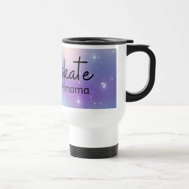 Figure Skate Mom Travel Mug (Right)