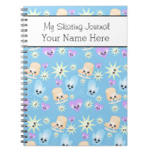 Figure Skate Notebook Journal