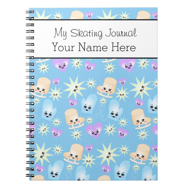 Figure Skate Notebook Journal (Front)