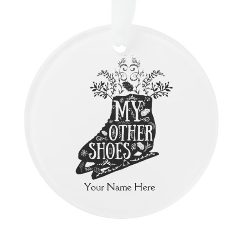 Figure Skate Ornament