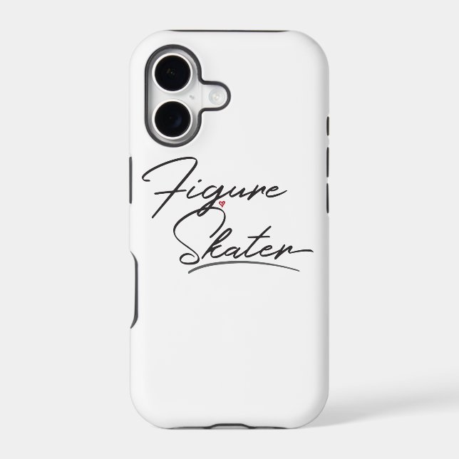 Figure Skater Iphone Case (Back)