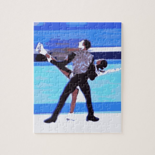 Figure Skater Jigsaw Puzzle (Vertical)