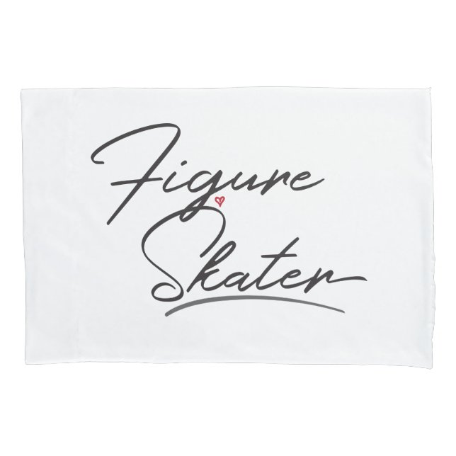 Figure Skater Pillow Case (Front)