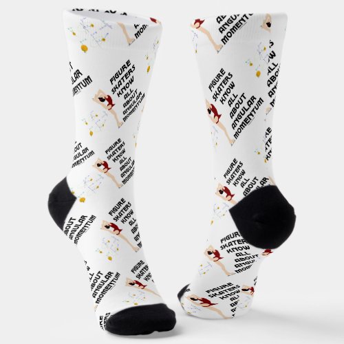 Figure Skaters Know All About Angular Momentum Socks