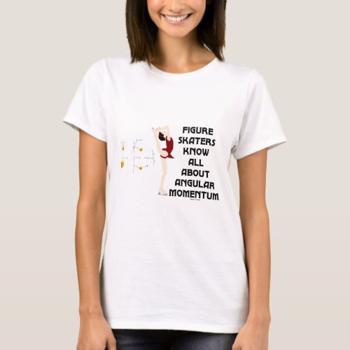 Figure Skaters Know All About Angular Momentum T_Shirt