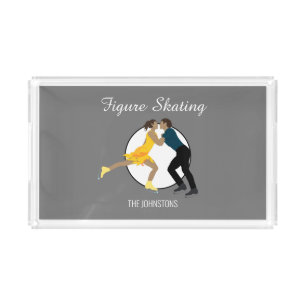 Figure Skating Acrylic Tray