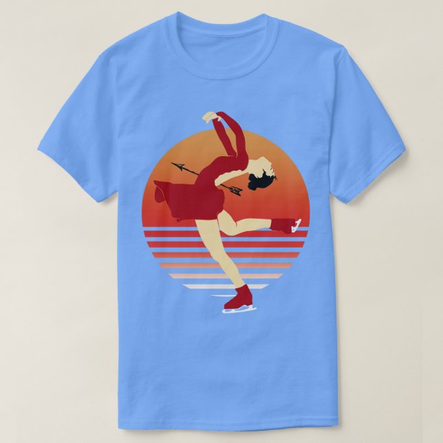 Figure Skating Art Of Ice Dancing T-Shirt (Design Front)