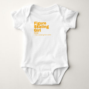 - Figure Skating Baby Bodysuit