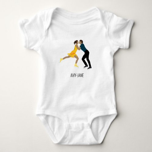 Figure Skating Baby Bodysuit