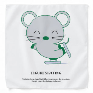 Figure skating bandana