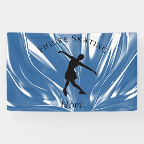 Figure Skating Banner with Your Name