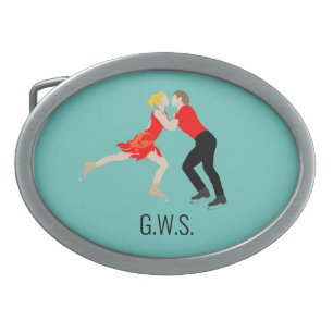 Figure Skating Belt Buckle