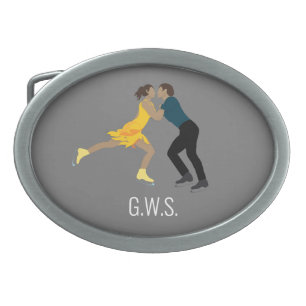 Figure Skating Belt Buckle