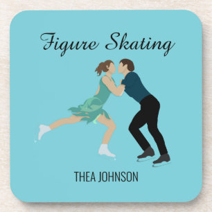 Figure Skating Beverage Coaster