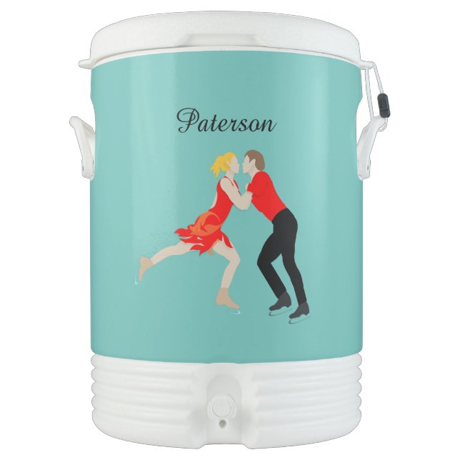 Figure Skating Beverage Cooler (Front)
