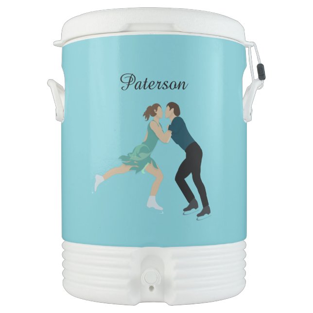Figure Skating Beverage Cooler (Front)