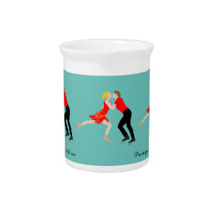 Figure Skating Beverage Pitcher