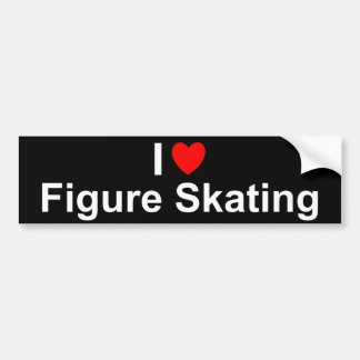 Figure Skating Bumper Sticker