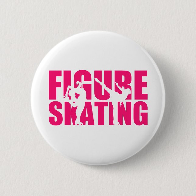 Figure skating button (Front)