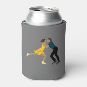 Figure Skating Can Cooler