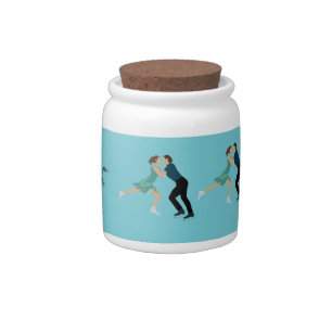 Figure Skating Candy Jar