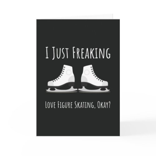 Figure Skating Cards Winter Sports Skate Skates