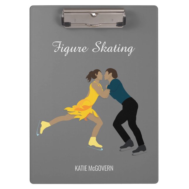 Figure Skating Clipboard (Front)