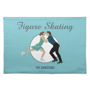 Figure Skating Cloth Placemat