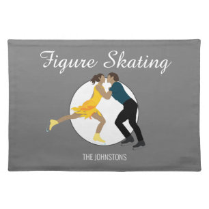 Figure Skating Cloth Placemat