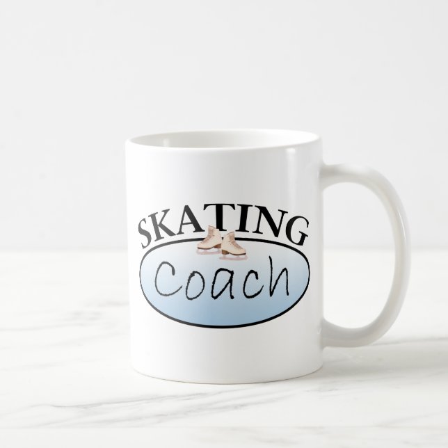 Figure Skating Coach Coffee Mug (Right)