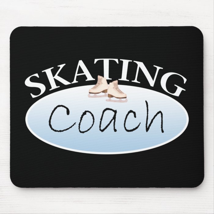 Figure Skating Coach Mouse Mat
