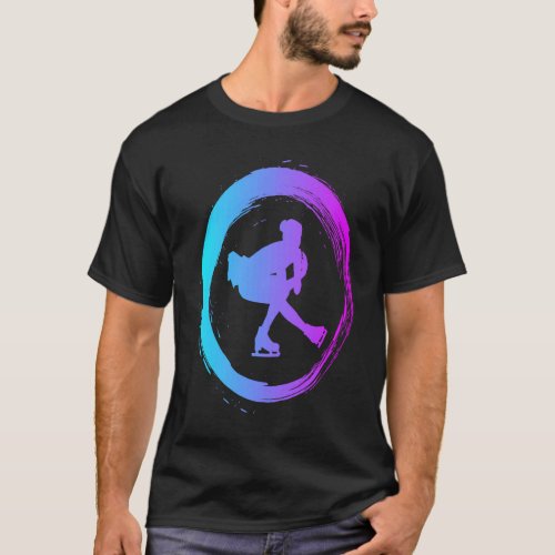 figure skating dance ice skate figure skater T_Shirt