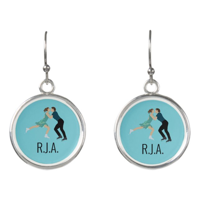 Figure Skating Earrings (Front)