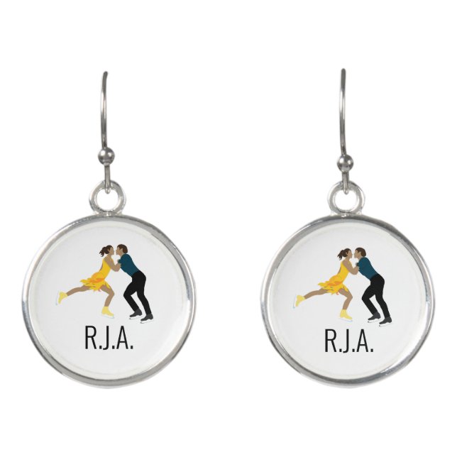 Figure Skating Earrings (Front)