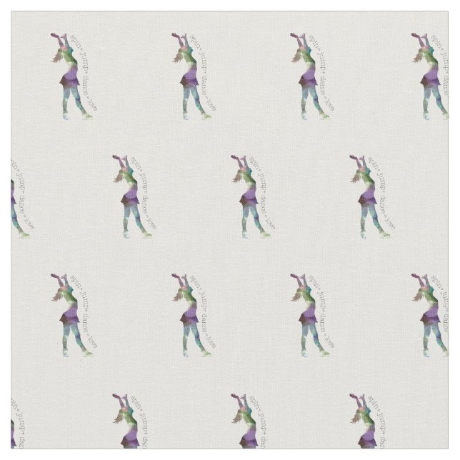 Figure Skating Fabric (Close Up)