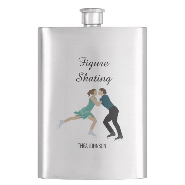 Figure Skating Flask (Front)