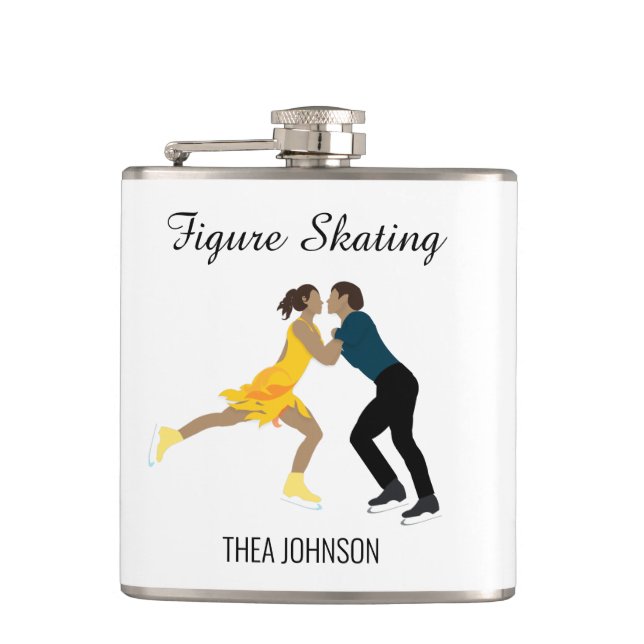 Figure Skating Flask (Front)