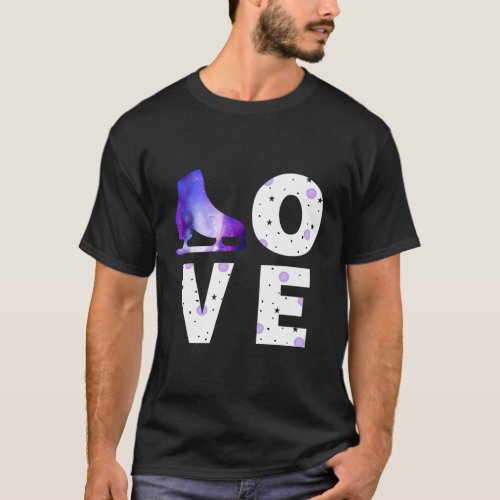 Figure Skating For And Shoe T_Shirt