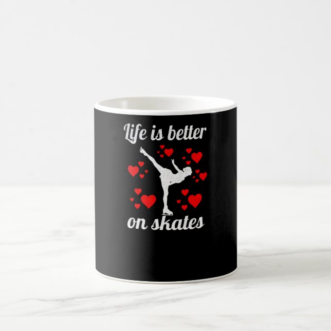 Figure Skating Gifts For Girls Ice Figure Skater Coffee Mug (Center)
