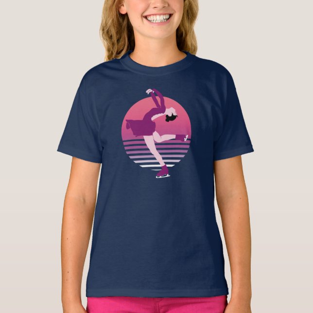 Figure Skating Girl - Art Of Ice Dancing T-Shirt (Front)