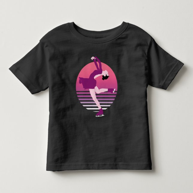 Figure Skating Girl - Art Of Ice Dancing Toddler T-shirt (Front)