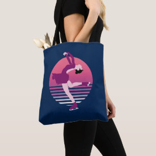 Figure Skating Girl - Art Of Ice Dancing Tote Bag