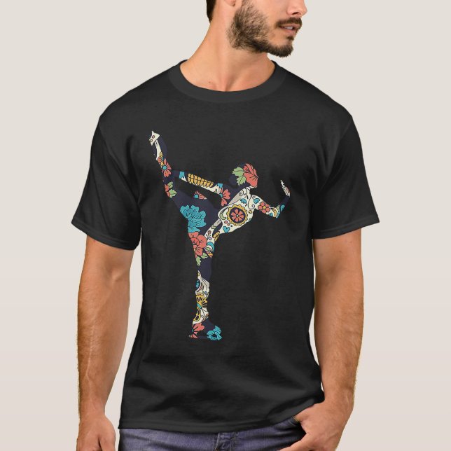 Figure Skating Girls And Women Ice Skating  2 T-Shirt (Front)