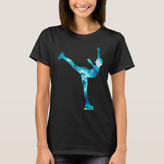 Figure Skating Girls And Women Ice Skating  3 T-Shirt (Front)