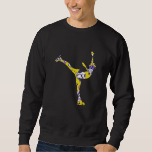 Figure Skating Girls And Women Ice Skating 5 Sweatshirt