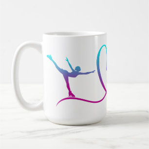 figure skating girls  "I love skating" Coffee Mug