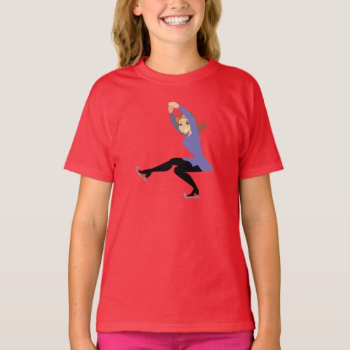 Figure Skating Girls T_Shirt